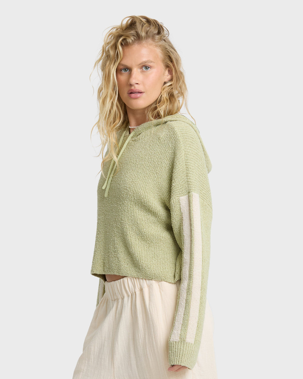 Dawn Pullover Hoodie - Smoke Green