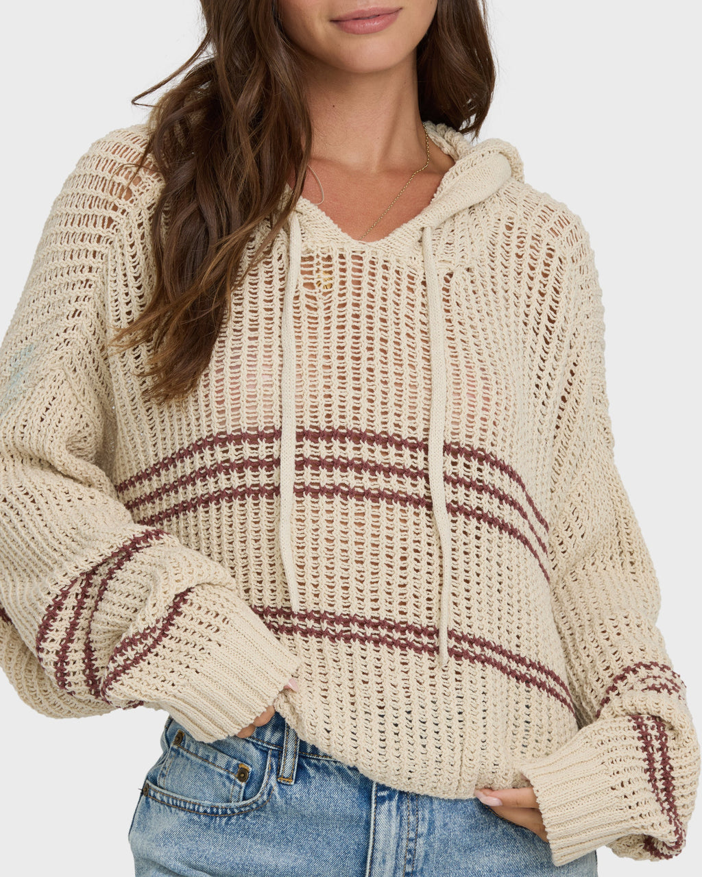 Dawn Pullover Hoodie - White Cap