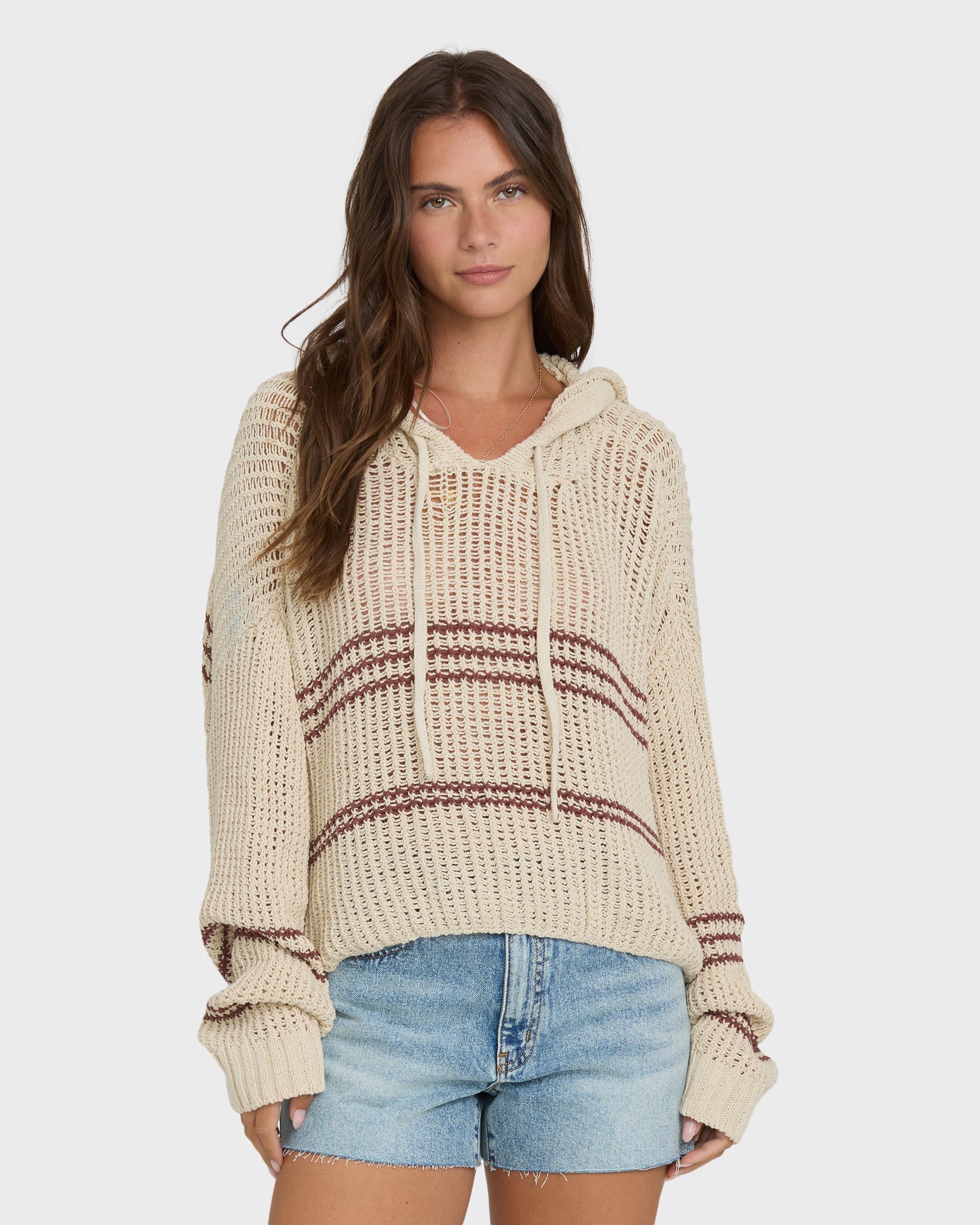 Dawn Pullover Hoodie - White Cap