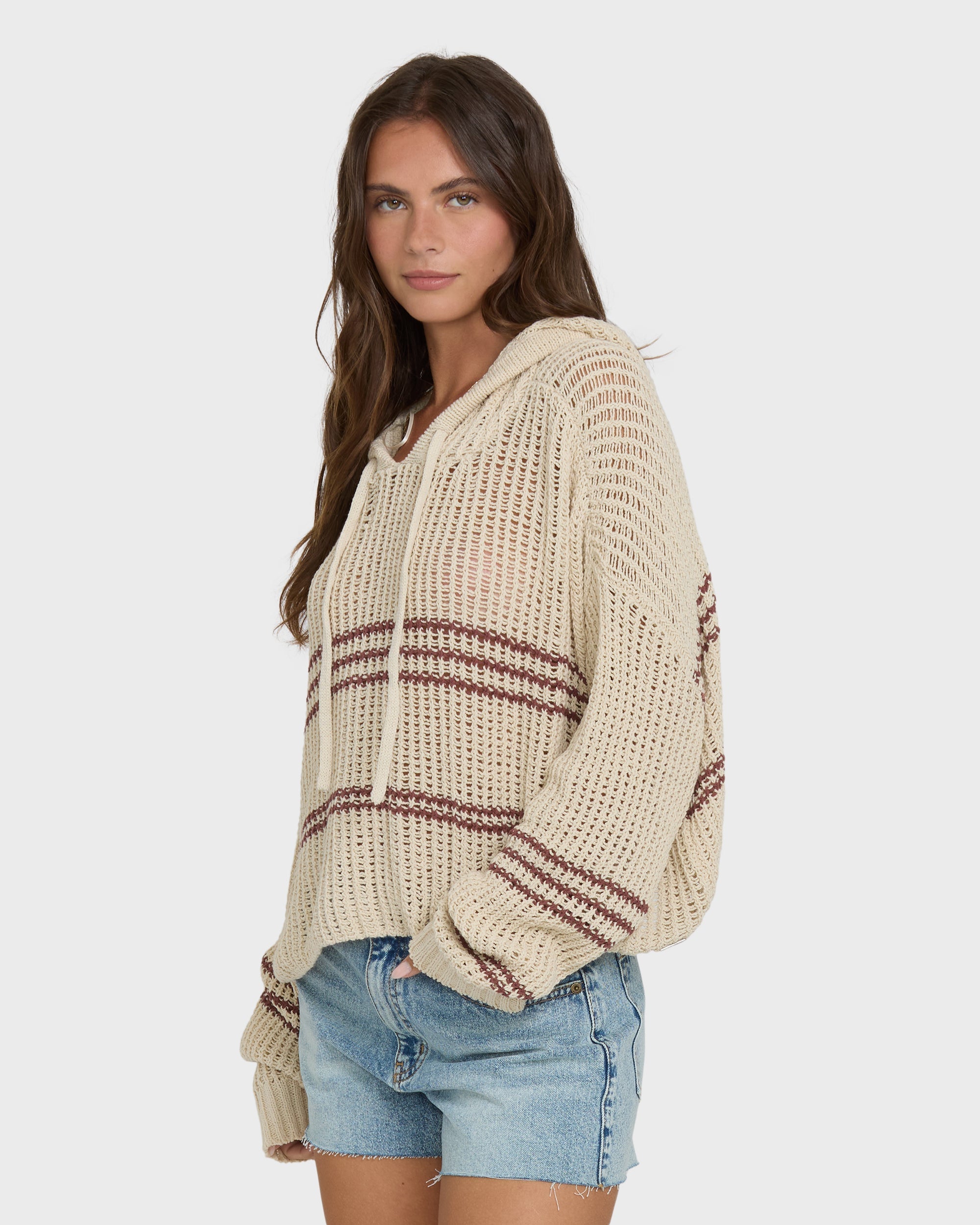 Dawn Pullover Hoodie - White Cap