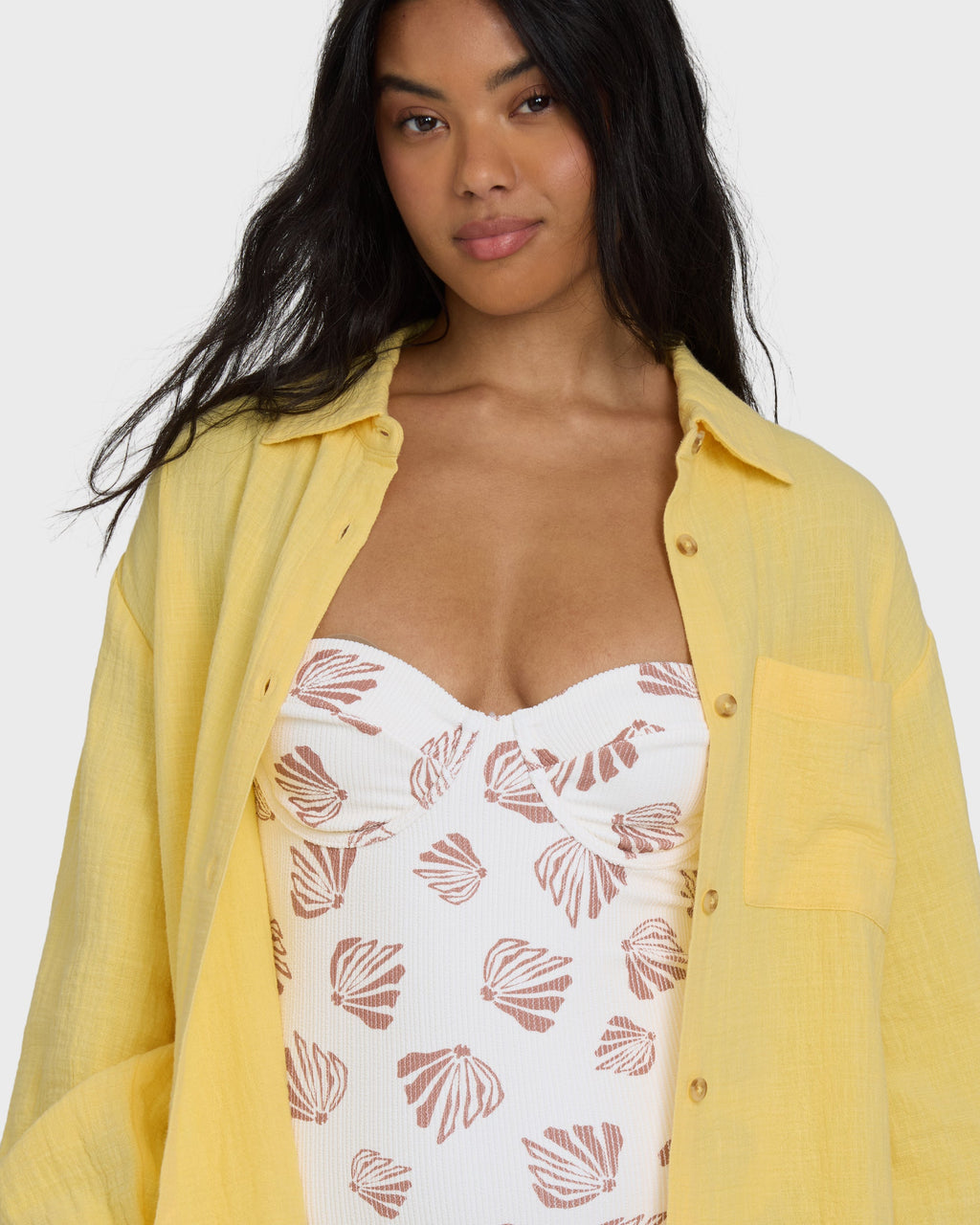 Wanderer Long Sleeve Woven Top - Sundress