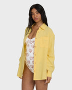 Wanderer Long Sleeve Woven Top - Sundress