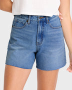 Riley Cut-Off Denim Shorts - Pacific Wash