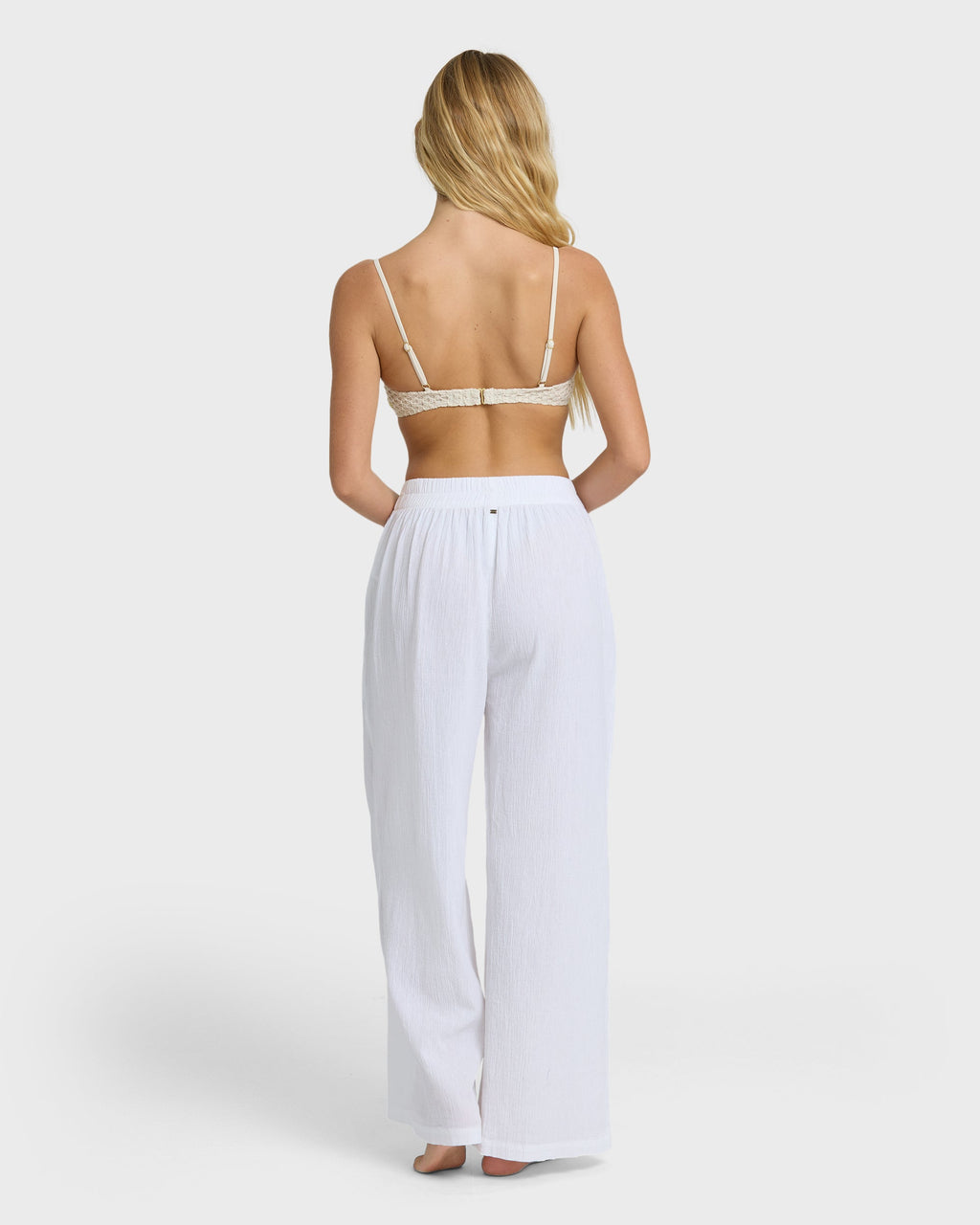 Follow Me Pants - Salt Crystal