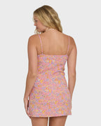 Tidal Crush Mini Dress - Party Pink