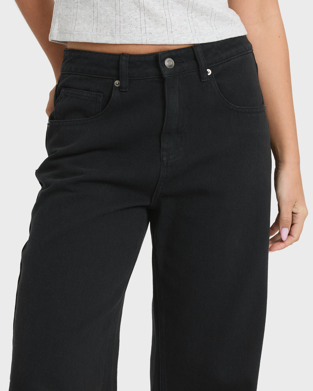 Free Fall Flare Jeans - Black