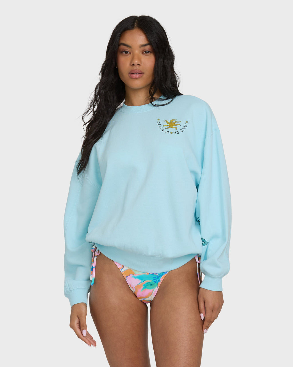 Sunset Rider Kendal Crewneck Sweatshirt - Clearwater