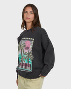Echo Crewneck Sweatshirt - Black Sands