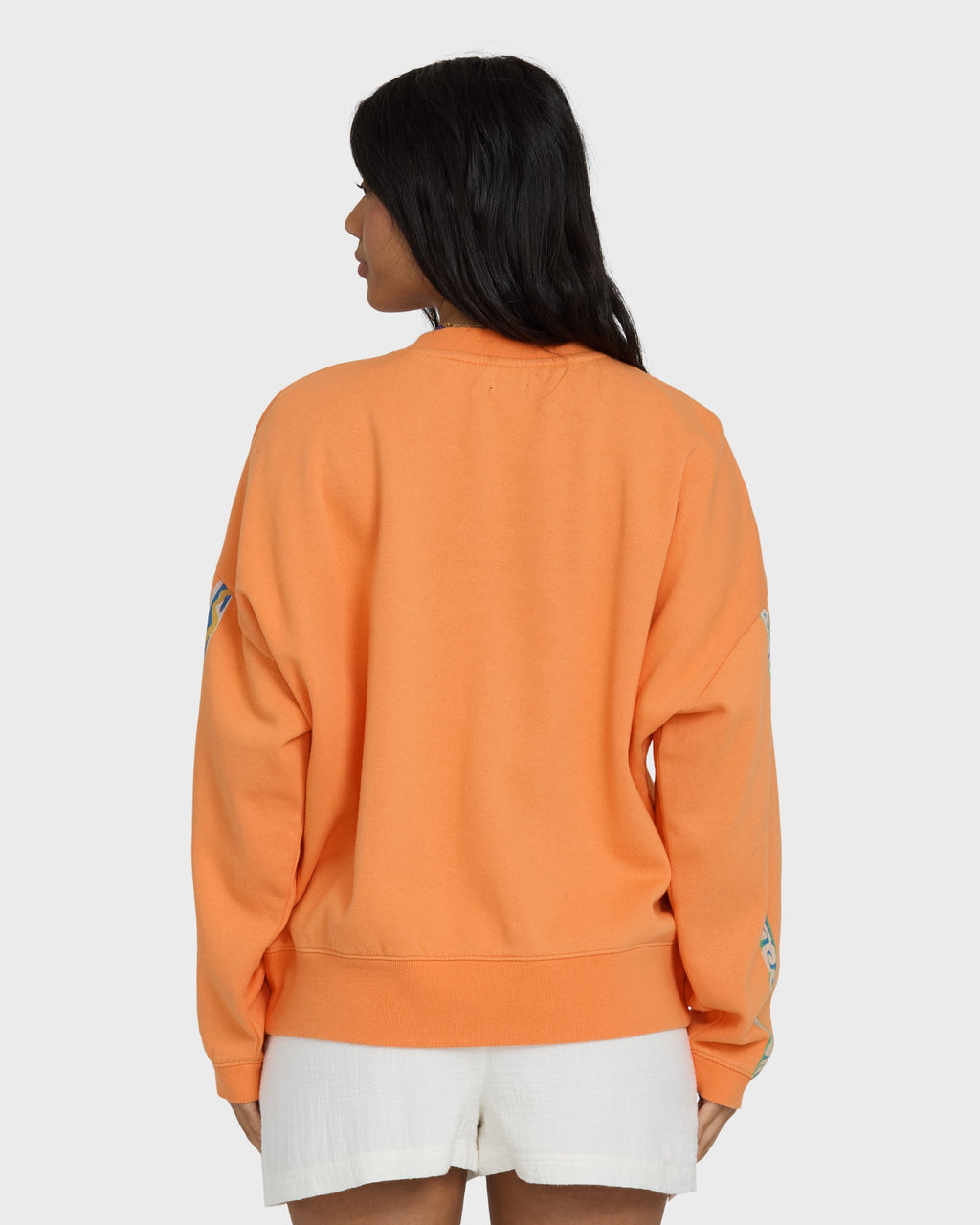 Palm Crewneck Sweatshirt - Tangerine
