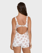 Sandy Shells Thalia Surf Suit - Salt Crystal