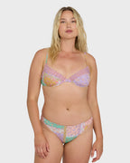 Dreamy Daze Tropic Reversible Bikini Bottoms - Sweet Lilac