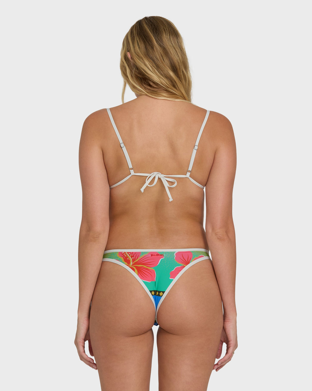 Midnight Tropics Skimpy Hike Bikini Bottoms - True Blue