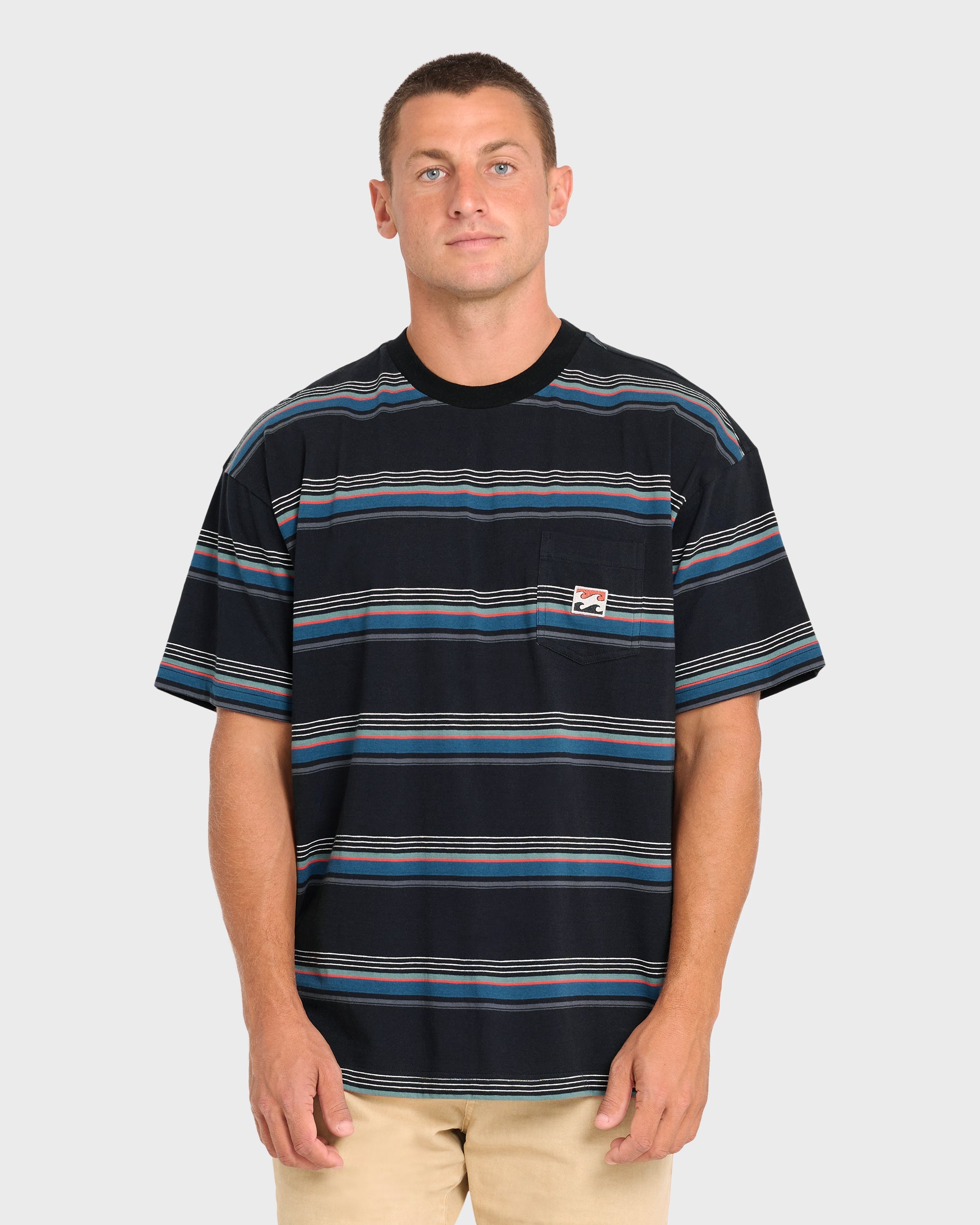 Baxter Short Sleeve Pocket Tee - Black