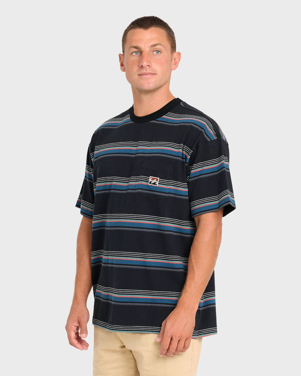 Baxter Short Sleeve Pocket Tee - Black