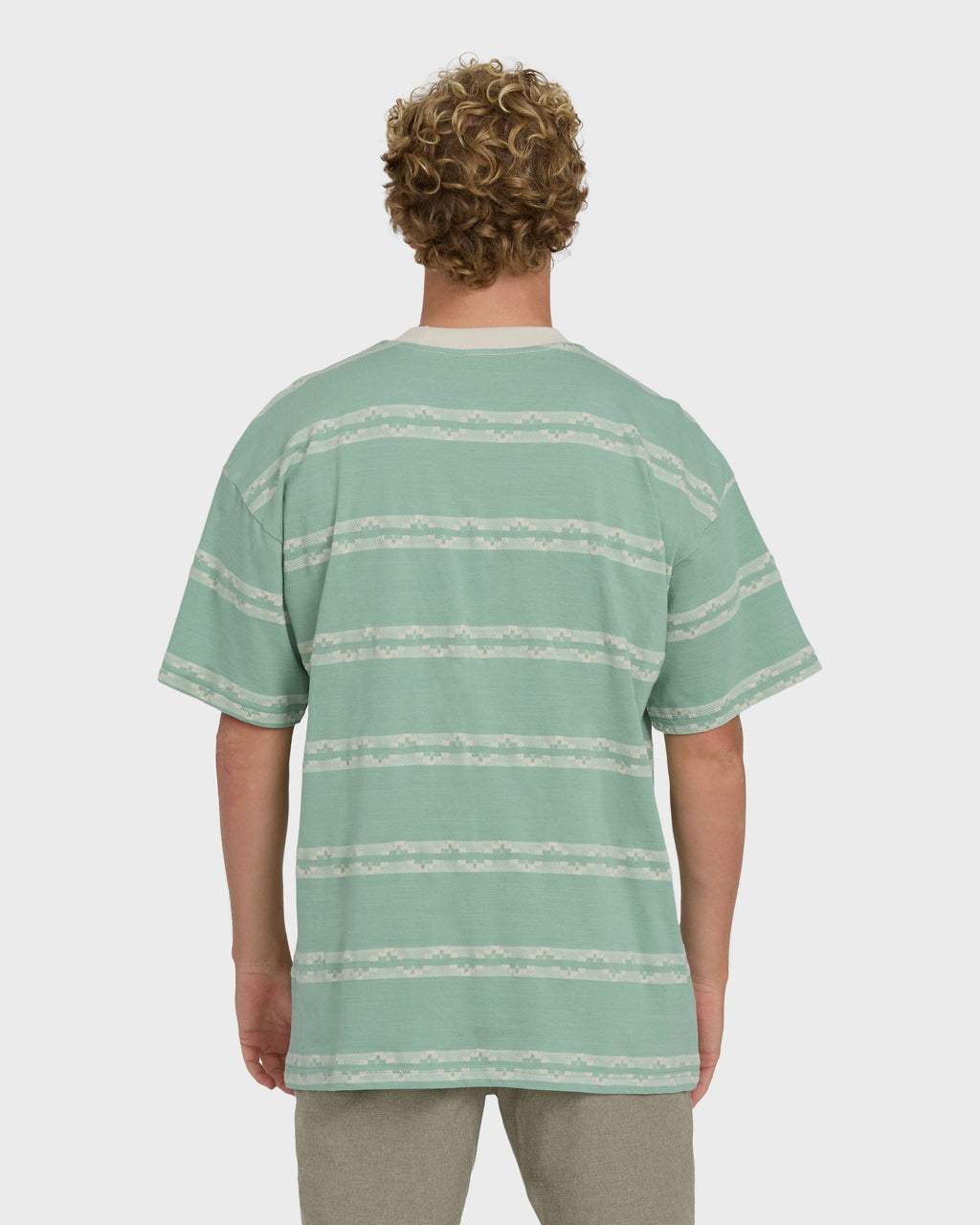 Baxter Short Sleeve Knit T-Shirt - Granite Green