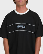 Bad Dog Precision Short Sleeve Knit T-Shirt - Black