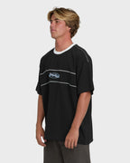 Bad Dog Precision Short Sleeve Knit T-Shirt - Black