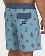 Good Times Pro 18 Boardshorts - Blue Fog