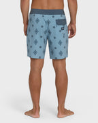 Good Times Pro 18 Boardshorts - Blue Fog