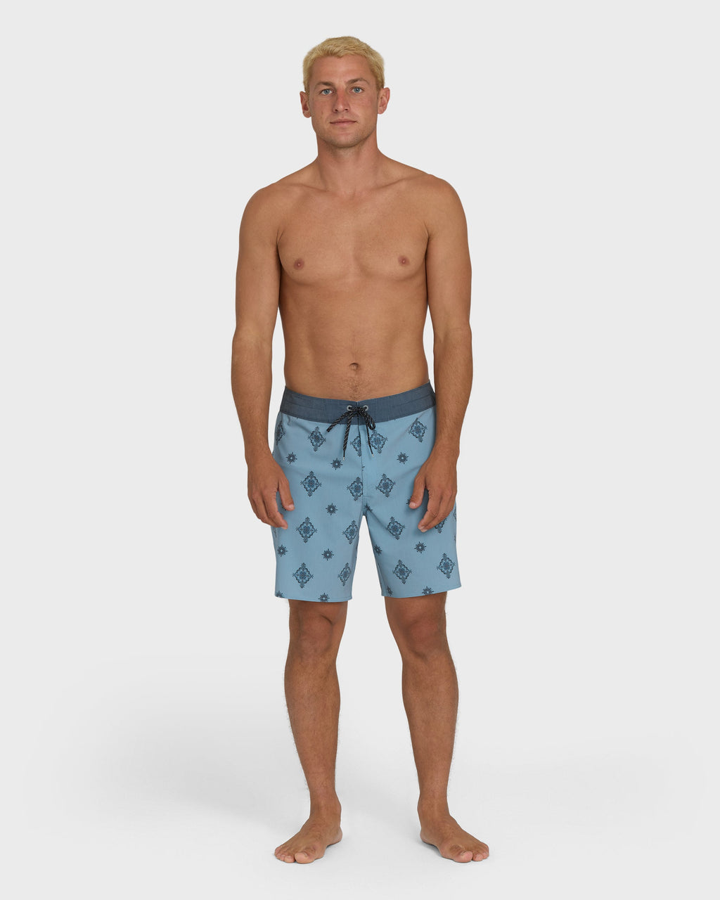 Good Times Pro 18 Boardshorts - Blue Fog