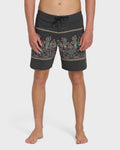 73 Pro 18 Boardshorts - Black