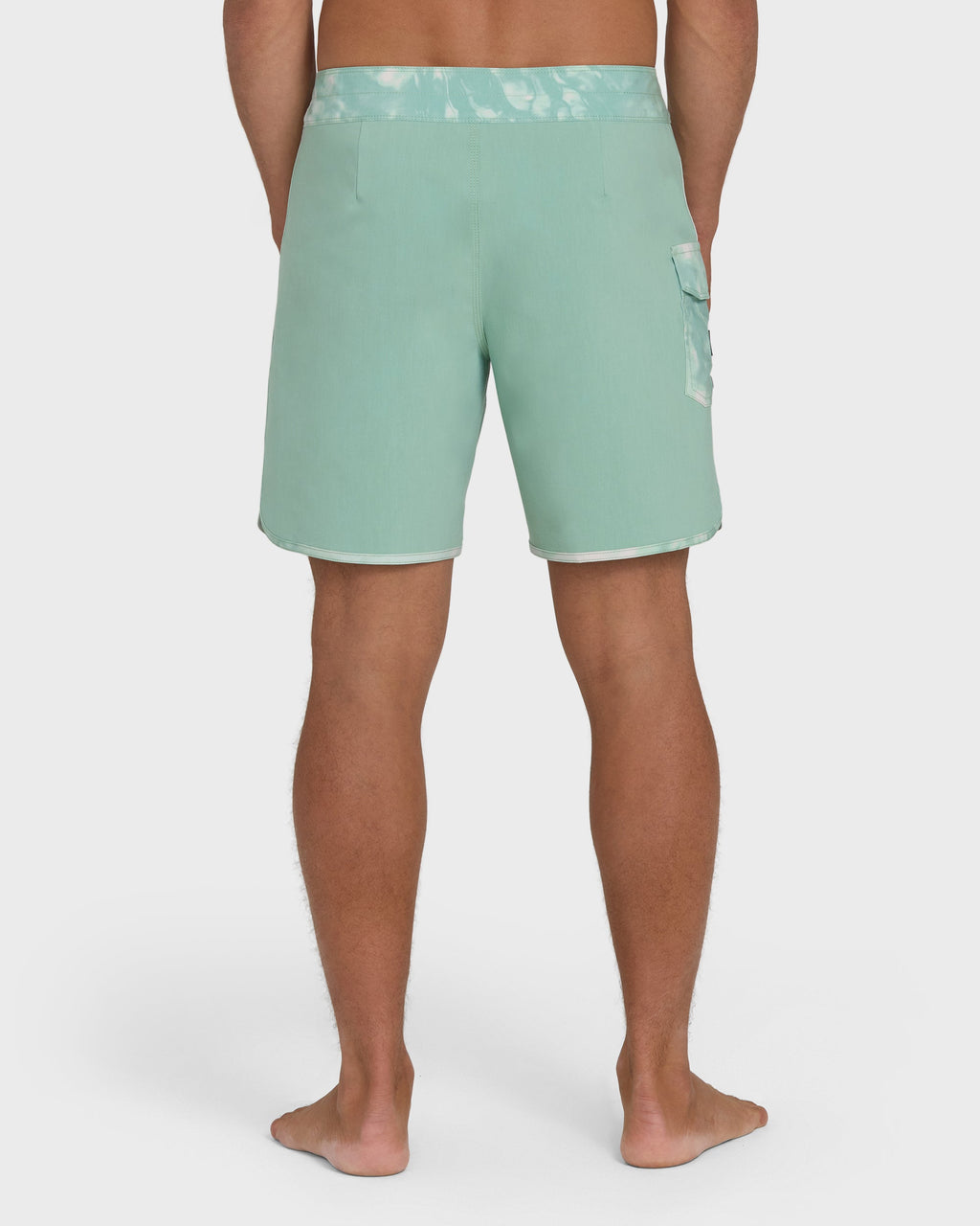 73 Pro 18 Boardshorts - Granite Green