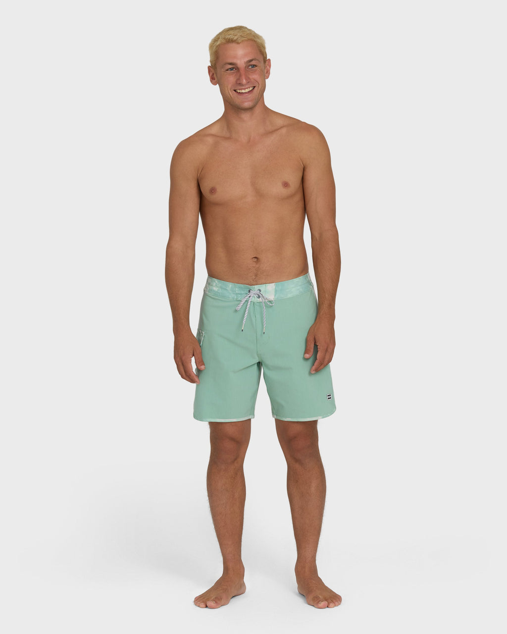 73 Pro 18 Boardshorts - Granite Green