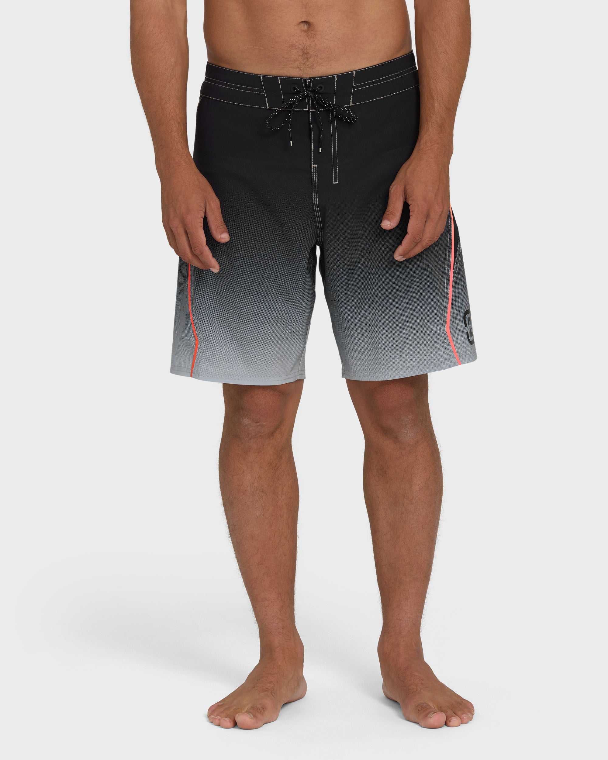 Straddie Pro Hi 20 Boardshorts - Pewter