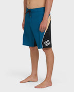 Straddie Pro Hi 20 Boardshorts - Tropical Teal