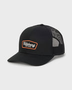 Walled Trucker Hat - Black