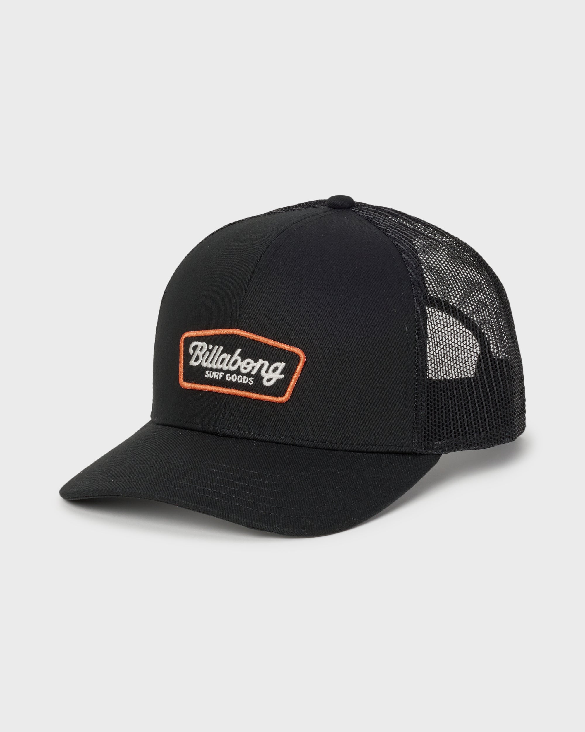 Walled Trucker Hat - Black