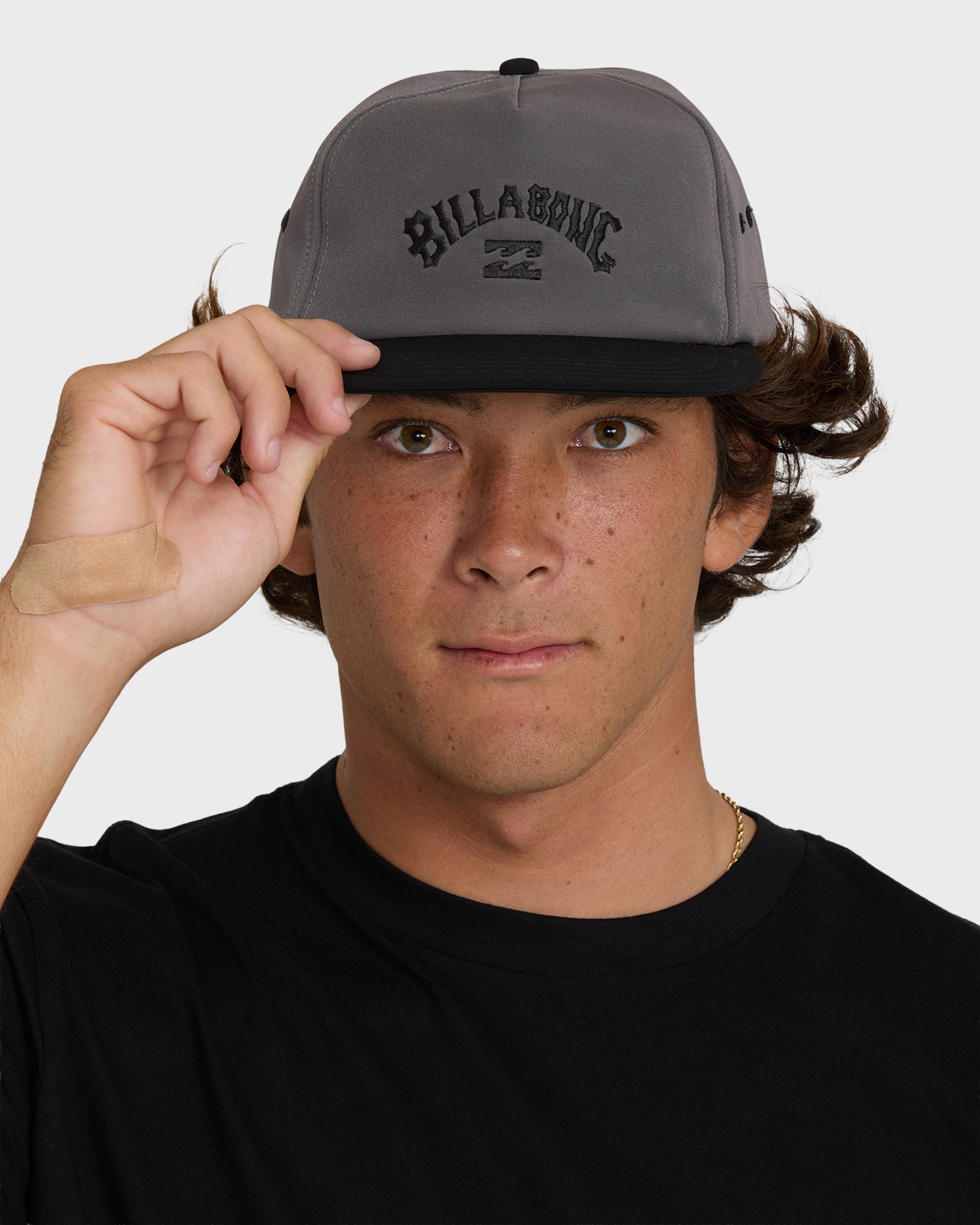 Team Snapback Hat - Pewter