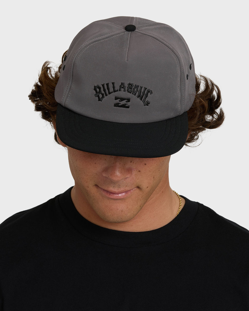 Team Snapback Hat - Pewter