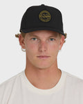 Crossfire Snapback Hat - Black