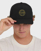 Crossfire Snapback Hat - Black