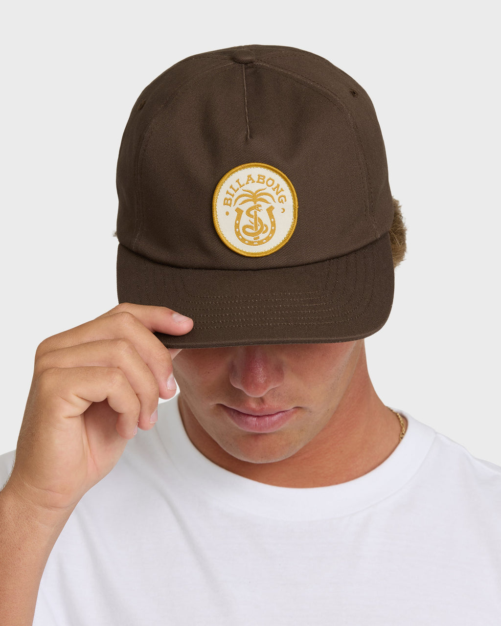 Breakdown Snapback Hat - Chocolate Brown