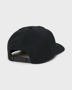 Caution Snapback Hat - Black