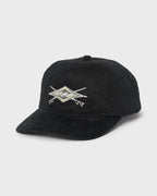 Heritage Strapback Hat - Black