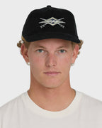 Heritage Strapback Hat - Black