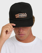 Straddie Strapback Hat - Black
