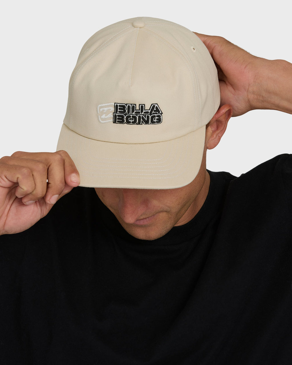 Straddie Strapback Hat - Oatmeal