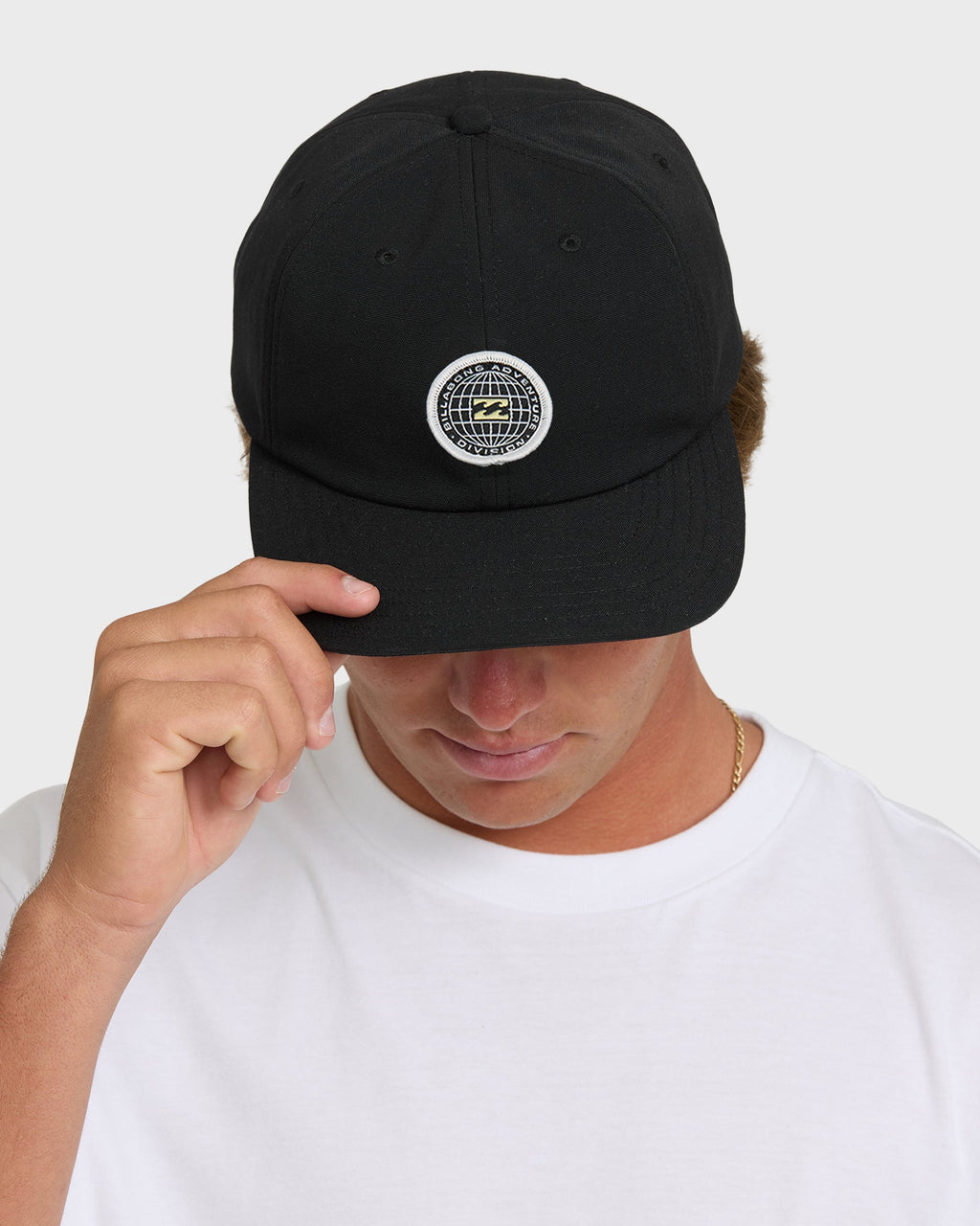 A/Div Trails Snapback Hat - Black