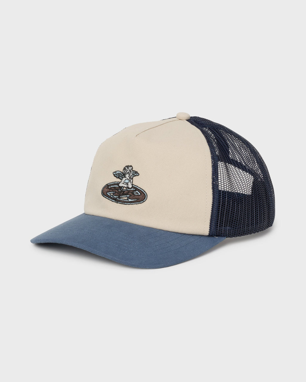 Bad Dog Trucker Hat - Dark Denim