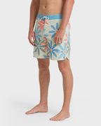 Good Times Lo Tide 17.5 Boardshorts - Blue Fog