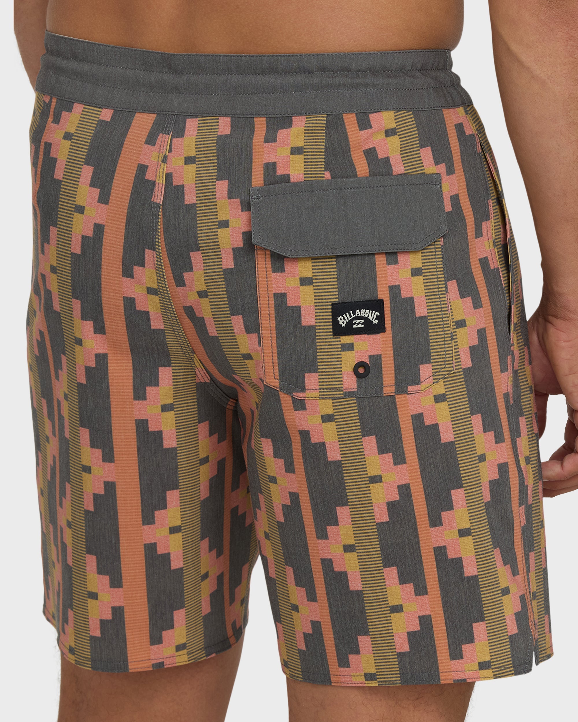 Good Times Lo Tide 17 Boardshorts - Rust