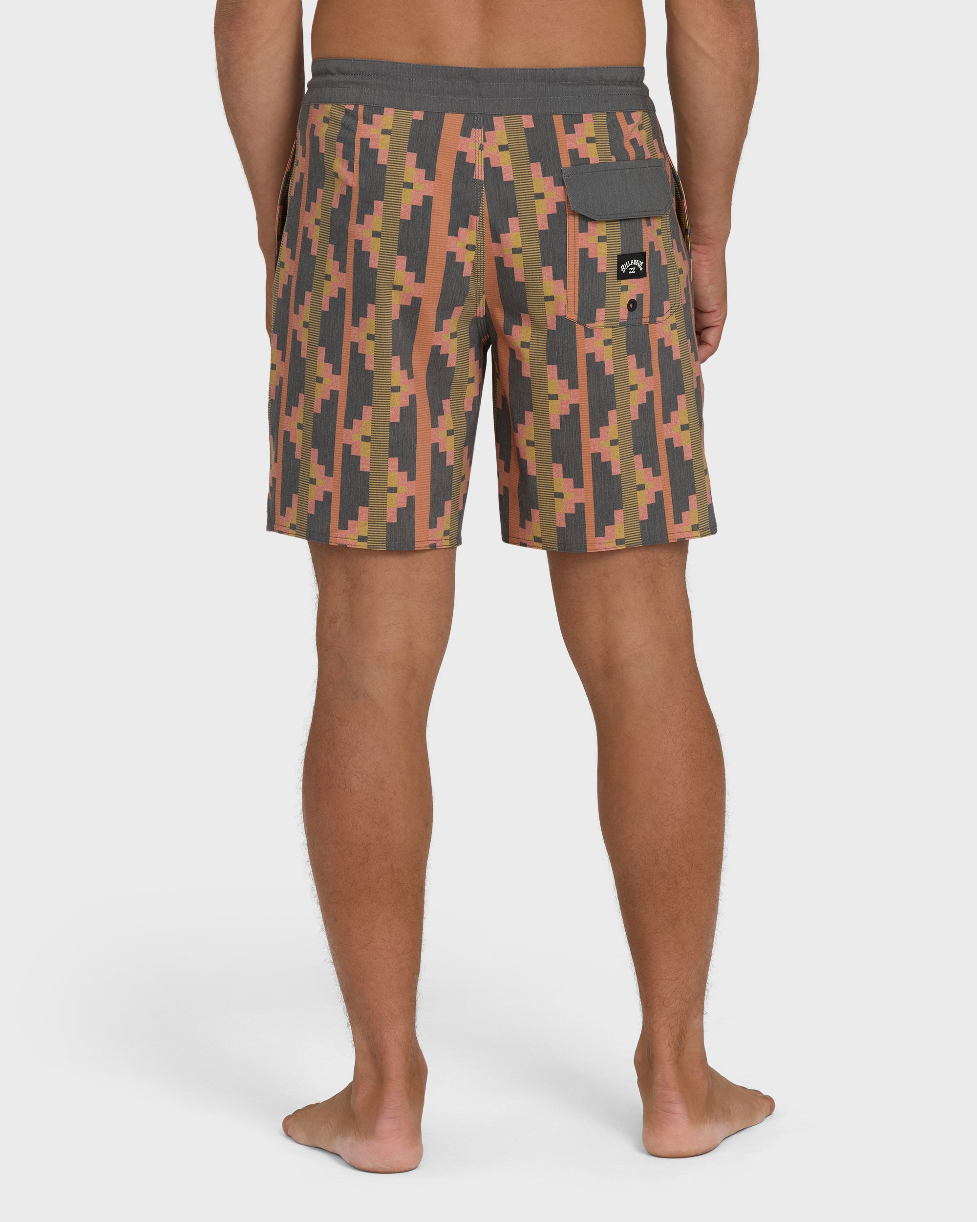 Good Times Lo Tide 17 Boardshorts - Rust