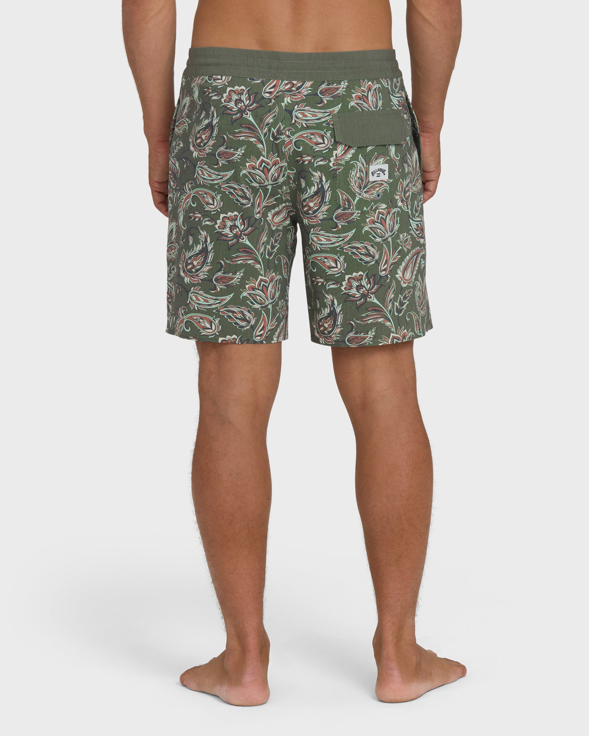 Good Times Low Tide 17 Boardshorts - Winter Moss