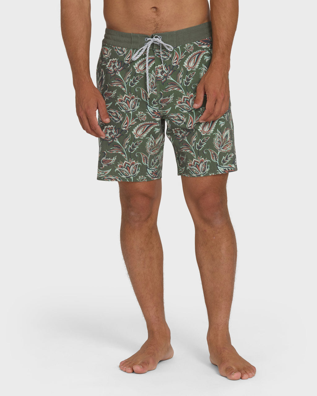 Good Times Low Tide 17 Boardshorts - Winter Moss