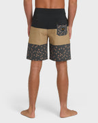 Tribong Lo Tide 18 Boardshorts - Khaki