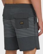 73 Lo Tide 18 Boardshorts - Black